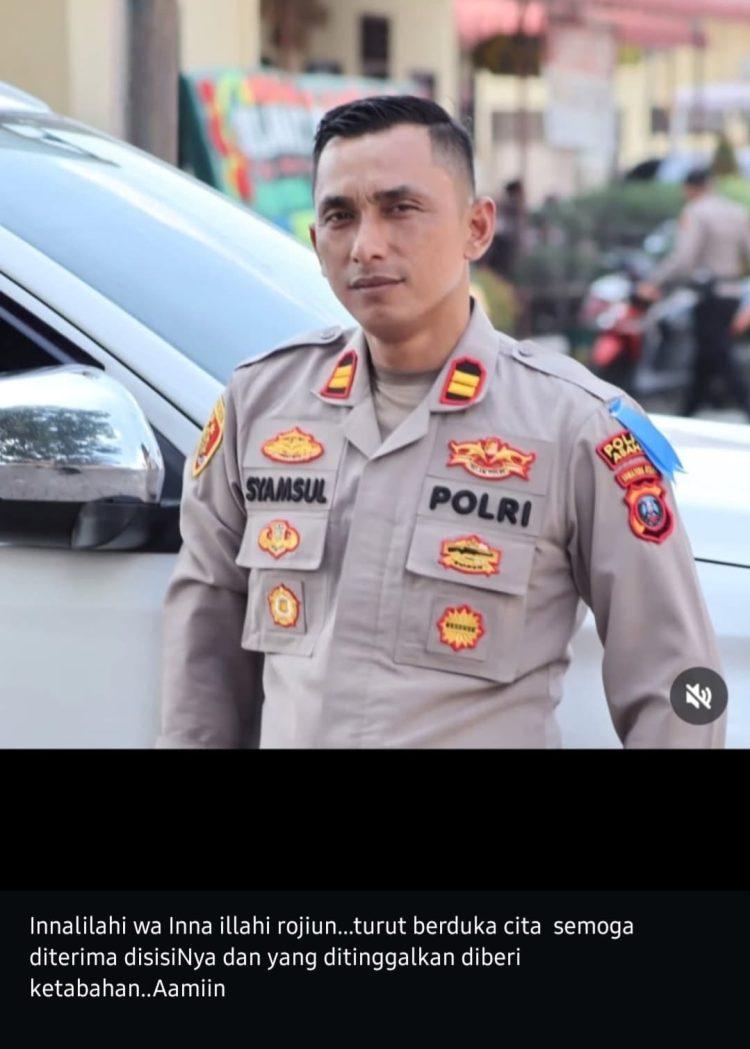 Diduga Kena Serangan Jantung, Kapolsek Kota Kisaran Meninggal Dunia 