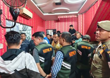 Tim Gabungan DPRD, TNI/Polri dan Satpol PP Razia Tempat Hiburan Malam di Asahan