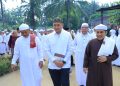 Hendri Yanto Sitorus menghadiri Haul Ke-8 Syeikh H. Muhammad Sukur Munthe, Senin (9/2/2026).