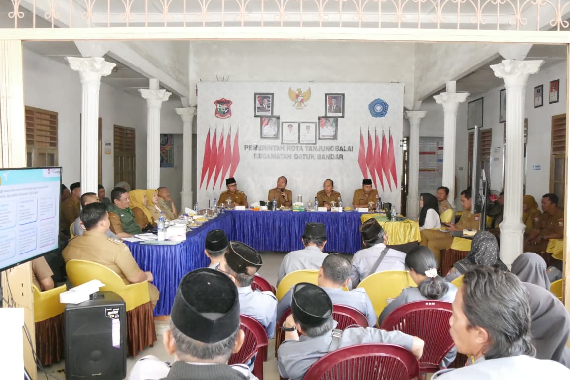 Walikota Tanjungbalai Minta Camat dan Lurah Dukung Program Tanjungbalai EMAS 