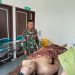 Korban saat mendapat pertolongan medis di RSUD Aek Kanopan 