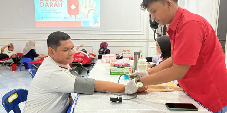 Lapas Labuhan Ruku Gelar Donor Darah