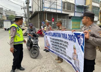 Satlantas Polres Tanjungbalai Gelar Penyuluhan Tertib Berlalu Lintas 