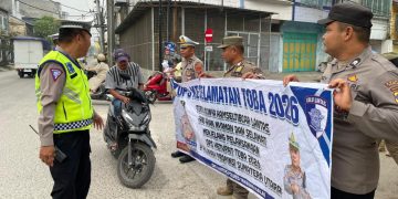 Satlantas Polres Tanjungbalai Gelar Penyuluhan Tertib Berlalu Lintas 