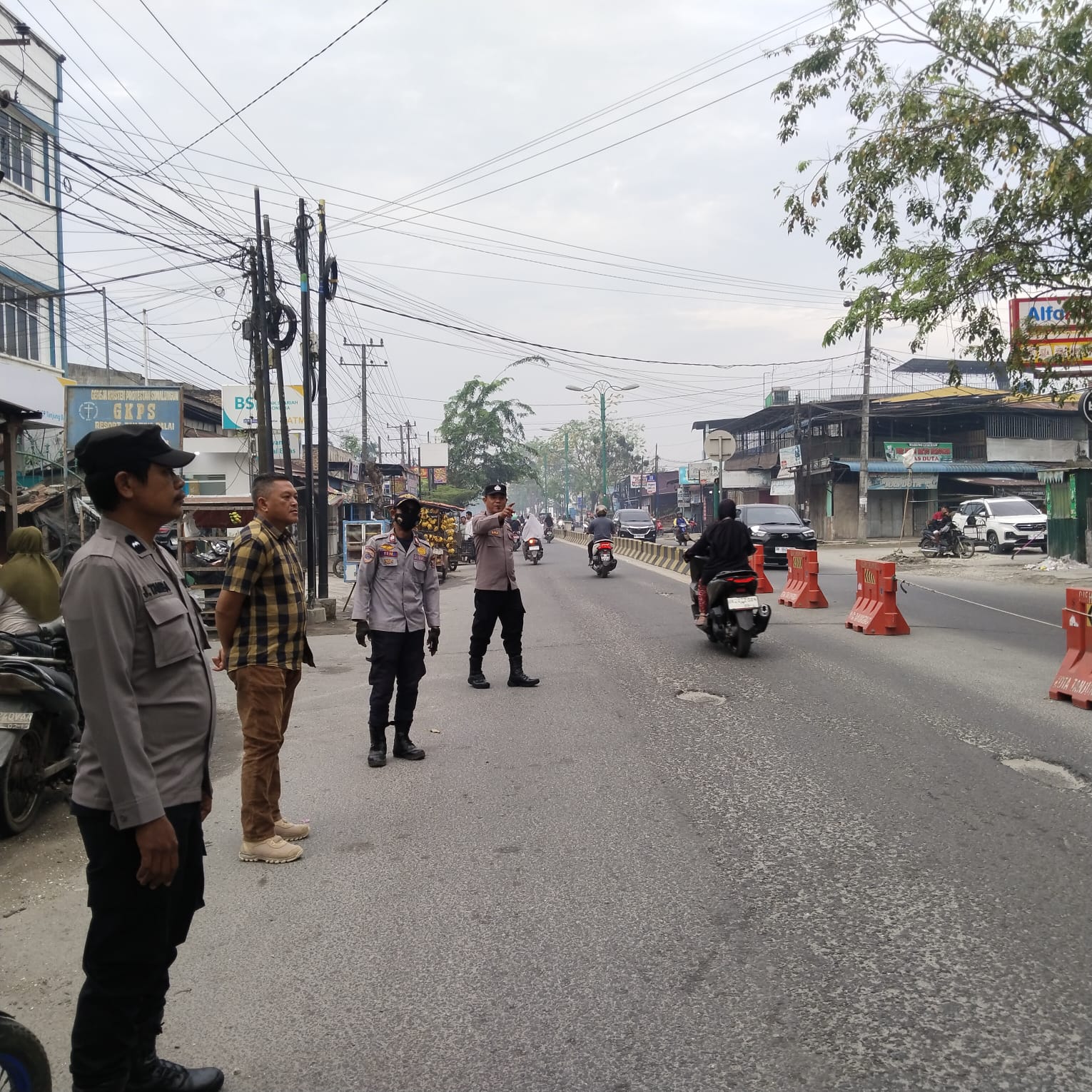 Personel Polres Tanjungbalai Gelar Strong Poin