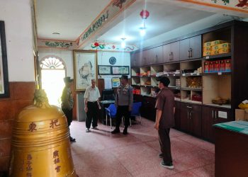 Sat Binmas Polres Tebing Tinggi Pastikan Keamanan Jelang Imlek
