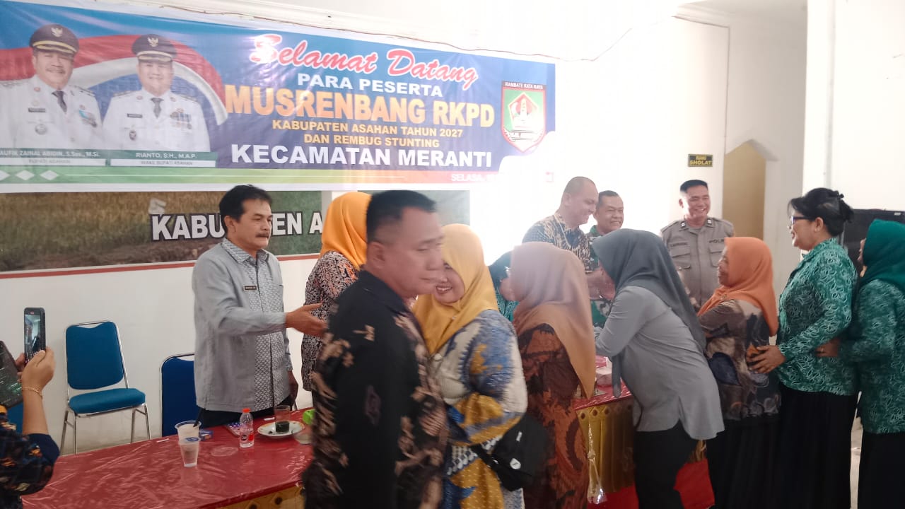 Pisah Sambut Camat Meranti Berlangsung Hikmat dan Penuh Haru
