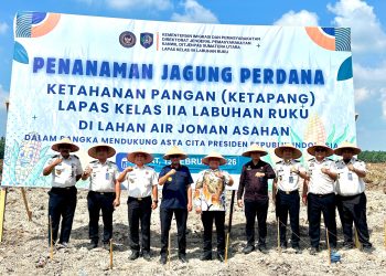 Jajaran Pemasyarakatan Sumut dan Pemda Asahan Tancap Gas Tanam Jagung