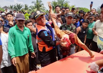 Kereta Api Tabrak Mobil di asahan, 2 Orang Tewas