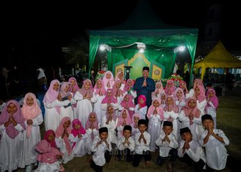 Bupati Batubara Hadiri Peringatan Isra Mi’raj dan Penyambutan Bulan Suci Ramadan