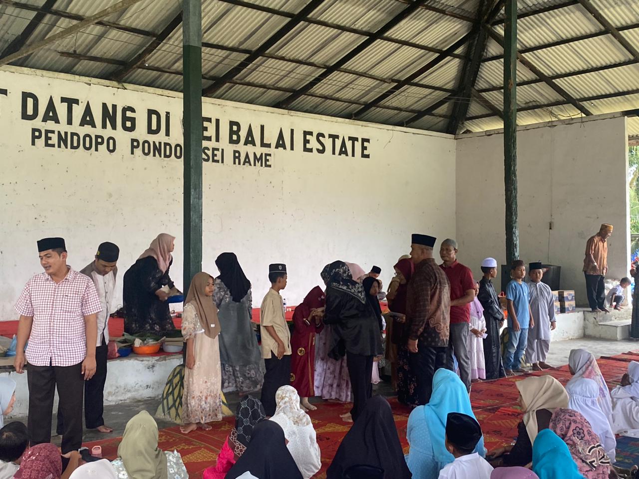 Sambut Ramadhan, Kades Perkebunan Sei Balai Gelar Punggahan