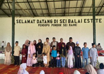 Sambut Ramadhan, Kades Perkebunan Sei Balai Gelar Punggahan