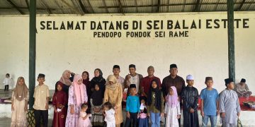 Sambut Ramadhan, Kades Perkebunan Sei Balai Gelar Punggahan