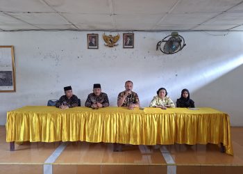 Camat Meranti Lakukan Kunjungan Kerja di Desa Sei Beluru