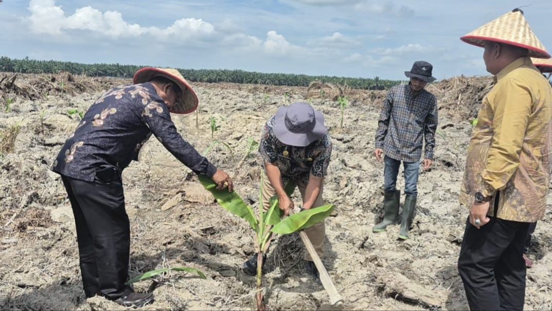 Lapas Labuhan Ruku Tanam 500 Bibit Pisang