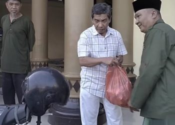 PPP-AD Tebing Tinngi Gelar Jum’mat Berkah Perdana Rahmadhan