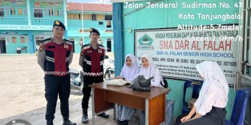Cegah Tawuran dan Bullying, Sat Samapta Polres Tanjungbalai Sambangi Sekolah