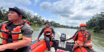 Pria Paruh Baya Diduga Hanyut di Sungai Asahan