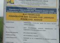 Proyek Rehabilitasi Irigasi BBWS II Di Rawang Lama Asahan Diduga Asal Jadi