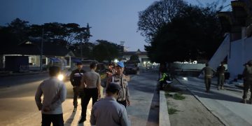 Antisipasi Balap Liar dan Petasan, Polres Tanjungbalai Gelar Patroli Skala Besar