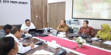 Pemko Tanjungbalai Kunjungi Kanwil BPN Sumut