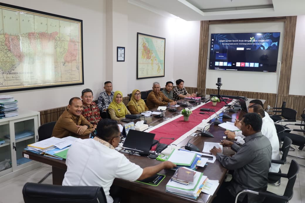 Pemko Tanjungbalai Kunjungi Kanwil BPN Sumut