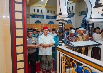 Bupati Baharuddin Safari Ramadhan ke - 6 di Desa Sei Balai