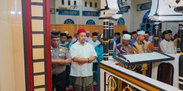 Bupati Baharuddin Safari Ramadhan ke - 6 di Desa Sei Balai