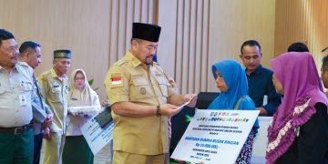 84 KK di Batubara Menerima Bantuan Perbaikan Rumah