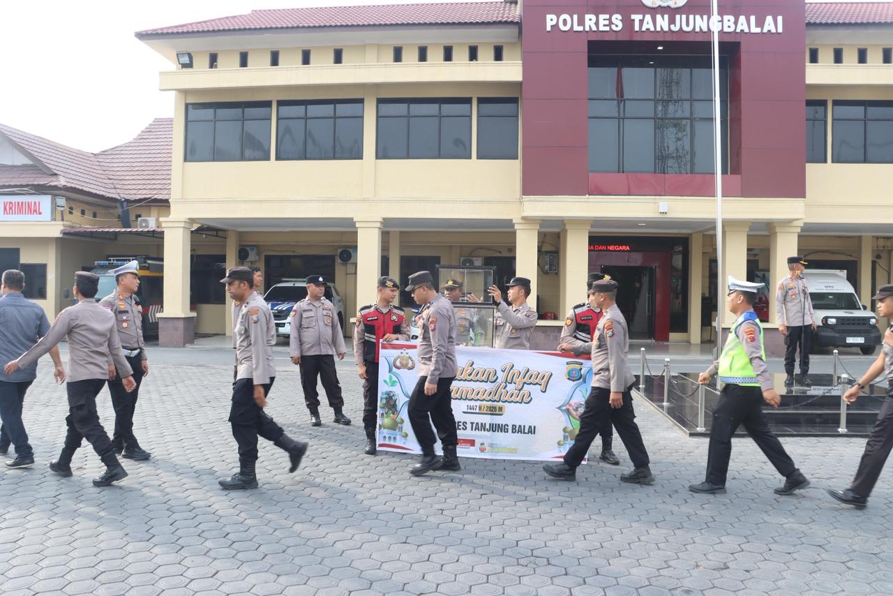 Wujud Kepedulian, Polres Tanjungbalai Gelar Gerakan Infaq Ramadhan