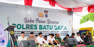 Bupati Hadiri Buka Puasa Bersama Polres Batubara