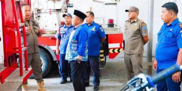 Wabup Labuhanbatu Sidak Satpol PP dan Damkar, Pastikan Personel Siaga dan Armada Layak Operasi
