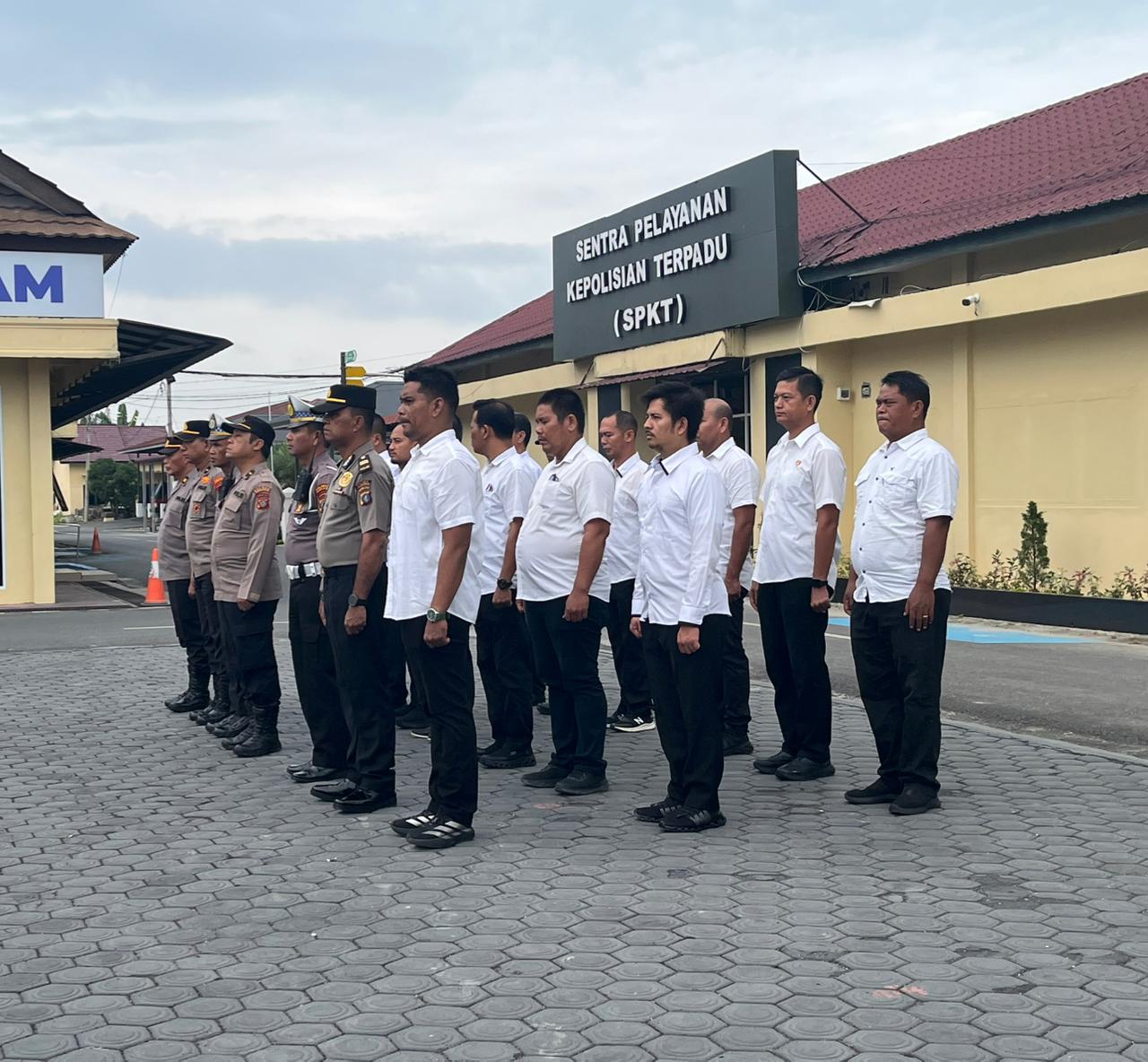 Polres Tanjungbalai Sidak Senjata Api Milik Personel