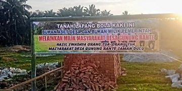 Masyarakat Gunung Rante Resah, Lapangan Bola Kaki Jadi Gedung KDMP