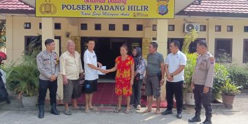 Polsek Padang Hilir Mediasi Kasus Pengancaman Anak terhadap Ibu Kandung