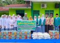Pramuka dan Ikatan Pelajar Al-Washliyah Binjai Serbangan Gelar Ramadhan Berbagi