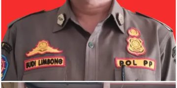 Kasatpol PP Pemkab Asahan Budi Limbong dan lokasi disrik