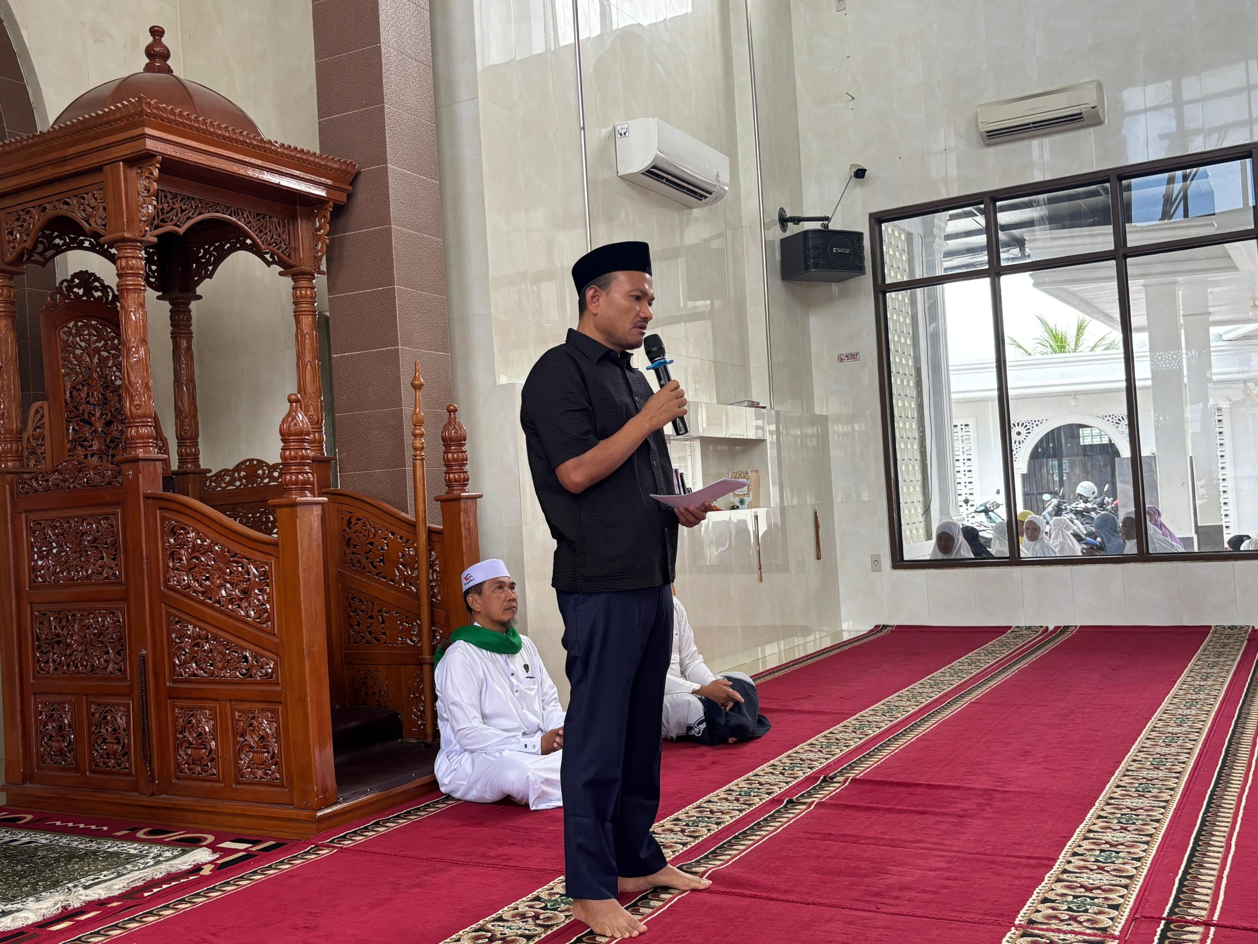 Walikota Tanjungbalai Ikuti Salat Tasbih Berjamaah