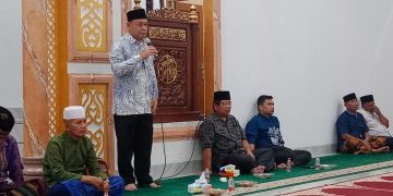 Anggota DPRD Sumut Yahdi Khoir Gelar Safari Ramadhan di Mesjid Nurul Huda Desa Meranti