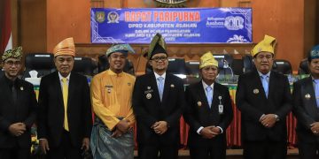 Wakil Bupati Batubara Hadiri Sidang Paripurna Hari Jadi ke-80 Tahun Kabupaten Asahan