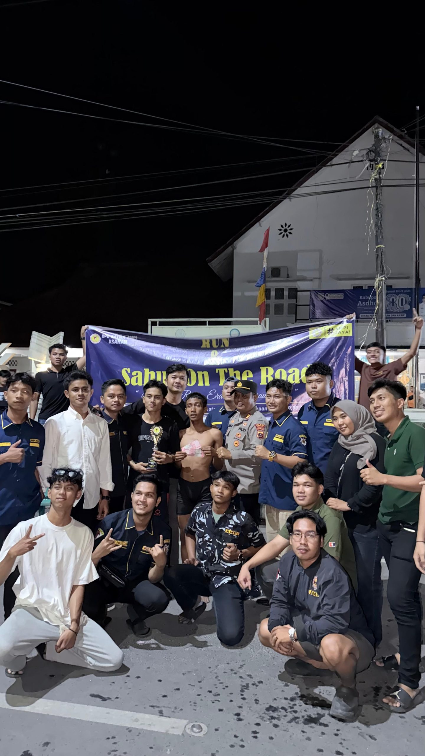 DPD SATMA AMPI Asahan Apresiasi Kapolres Asahan atas Pengamanan Kegiatan Balap Lari