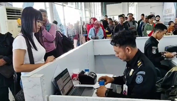 Jelang Idul Fitri, Arus Mudik di Pelabuhan Teluk Nibung Tanjungbalai Meningkat