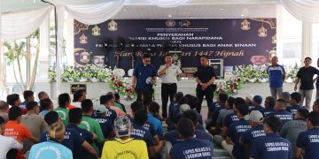 Kalapas Labuhan Ruku Berikan Arahan Kunjungan Lebaran Kepada Warga Binaan