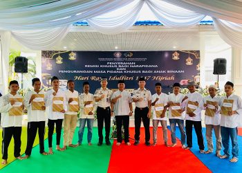 748 Warga Binaan Lapas Labuhan Ruku Terima Remisi Idul Fitri 1447 H
