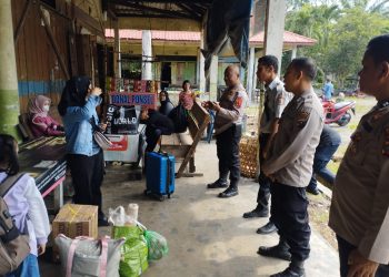 Sat Binmas Polres Tanjungbalai Sambangi Warga di Terminal Terpadu