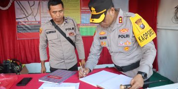 Kapolres Tanjungbalai Tinjau Pos Pam dan Pos Yan Operasi Ketupat Toba 2026