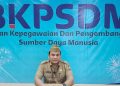 Plt Kepala BKPSDM Ahmad Suangkupon