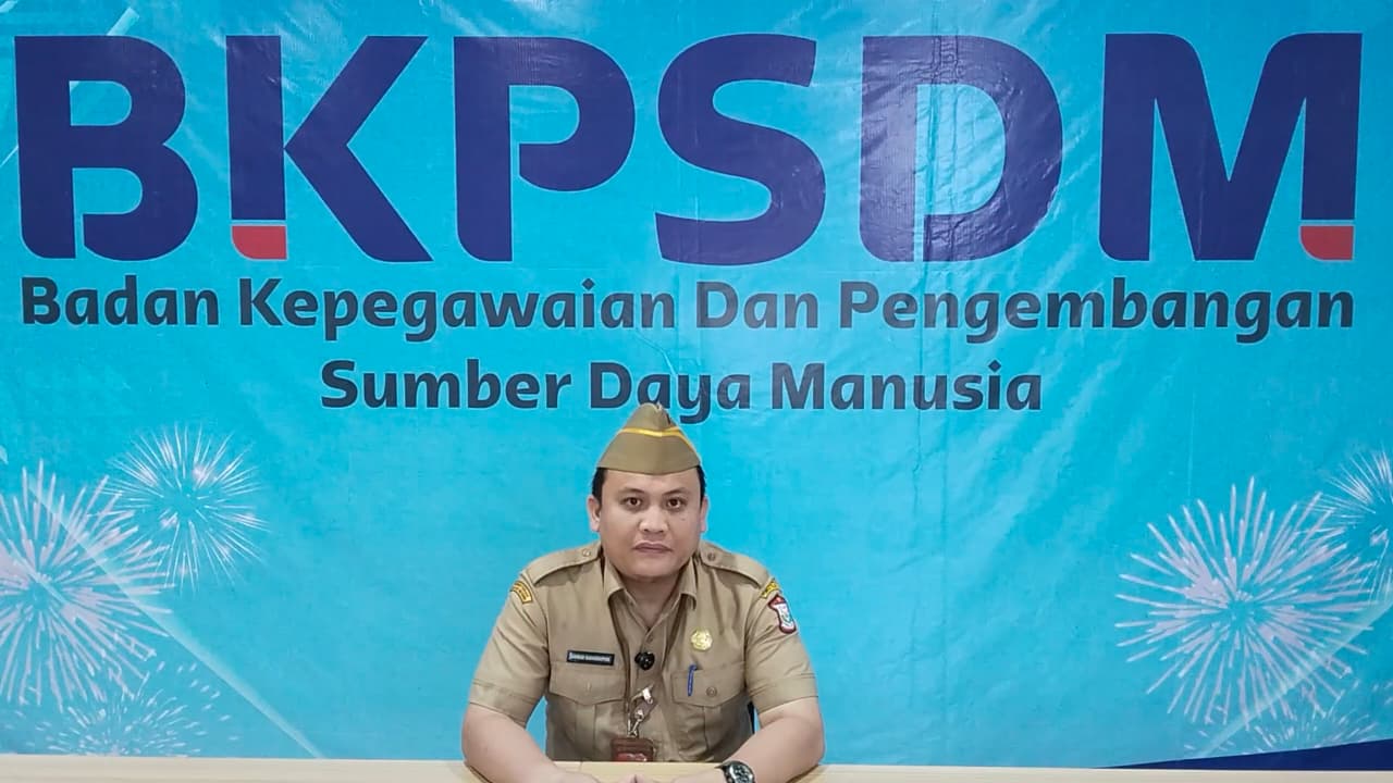Plt Kepala BKPSDM Ahmad Suangkupon