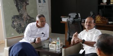 Dirut PT Bank Sumut Temui Walikota Tanjungbalai