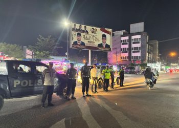 Polres Tanjungbalai Sisir Titik Rawan Kejahatan